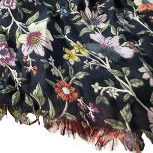 Women's beautiful floral scarf